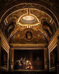 Caravaggio in Malta roof hole