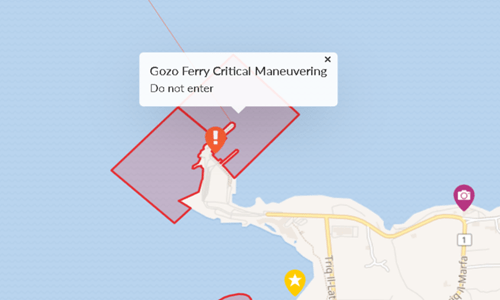 Interactive Map - restricted zones