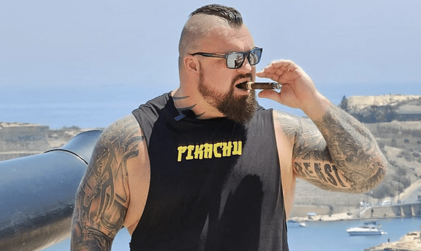 Eddie Hall in malta
