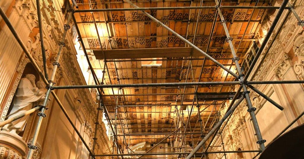 Jesuits Church in Valletta restore