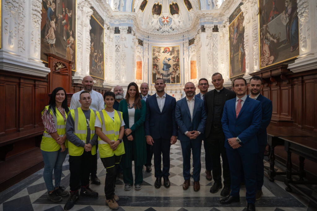 Jesuits Church in Valletta restoriation by AX Construction Ltd