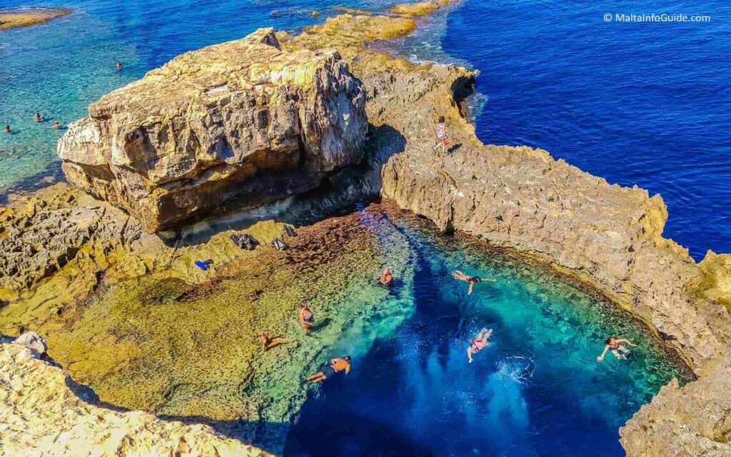 Blue Hole in Gozo