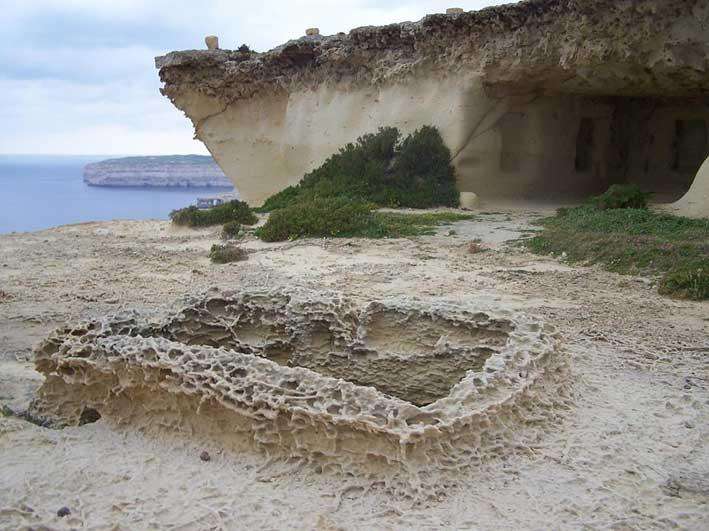 Hidden Wardija Punic Temple in Gozo