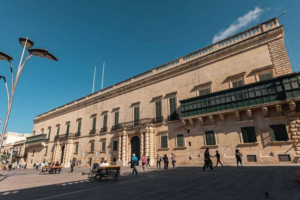 The Grandmaster’s Palace in Malta