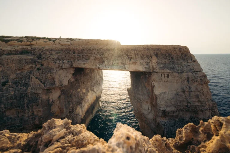 Wied il mielah sunset