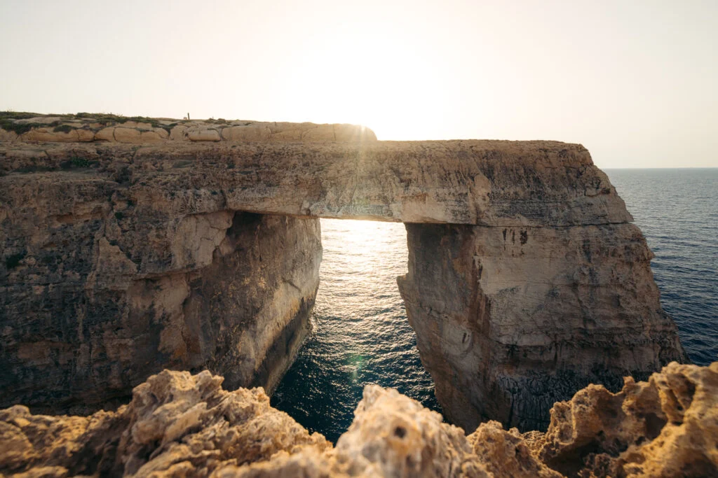Wied il mielah sunset