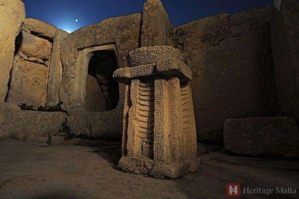 Hagar Qim Temples night