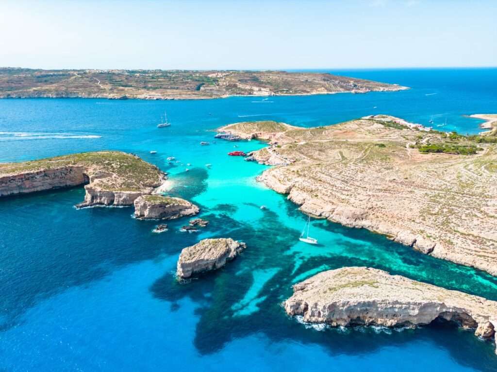 Malta turquoise waters