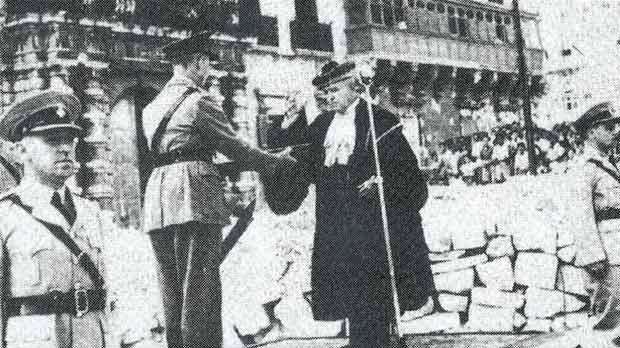 The Awarding of the George Cross