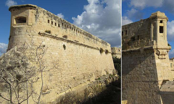 Valletta Fortifications knights
