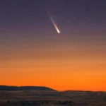 Comet C/2023 A3 over Malta