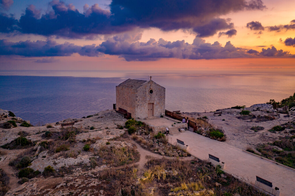 Dingli cliffs chappel