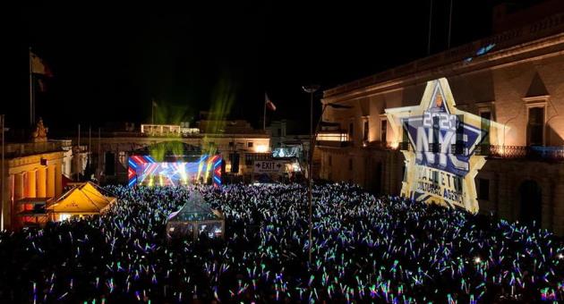 Valletta NYE Celebrations party