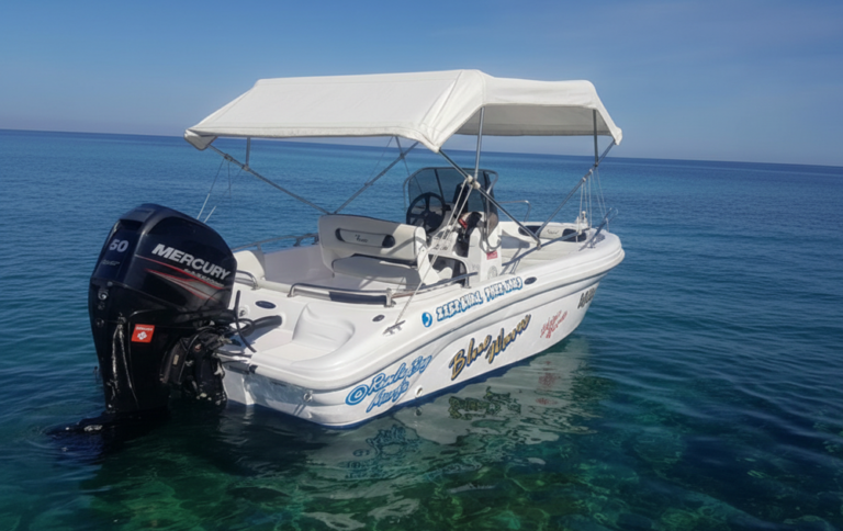 Rent a boat for 4 in mellieha