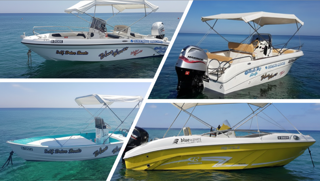 Rent a boat in Malta in Mellieha