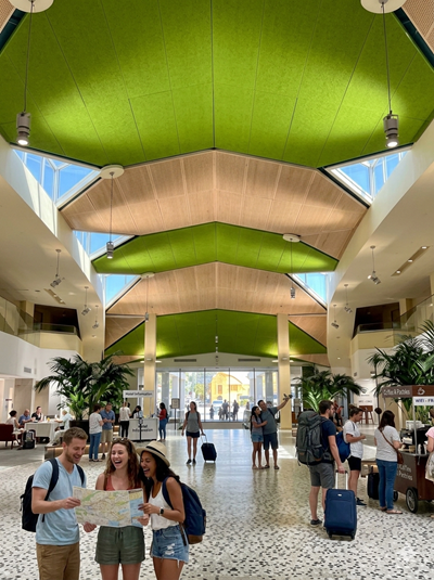 Lobby at Ramla Bay Resort