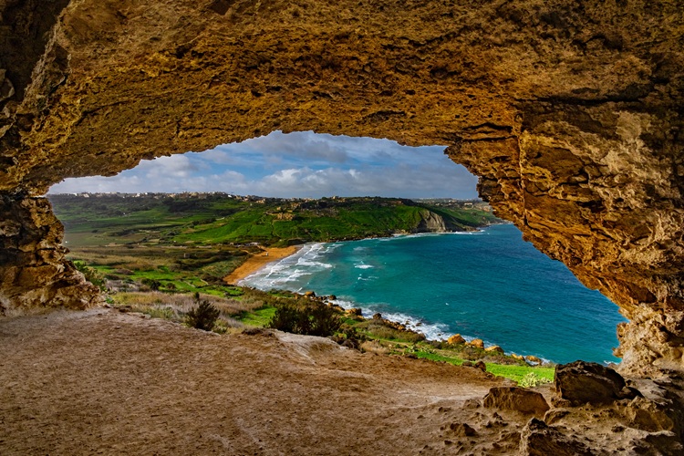 Mixta Cave Above Ramla Bay