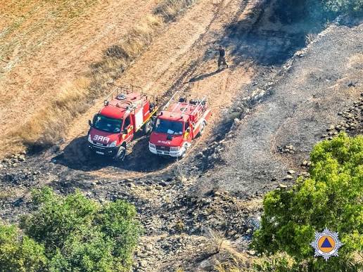 Fires in malta
