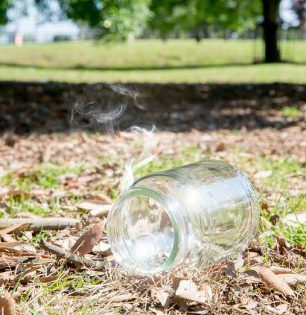 glass fire