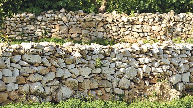 Traditional Maltese Rubble Walls